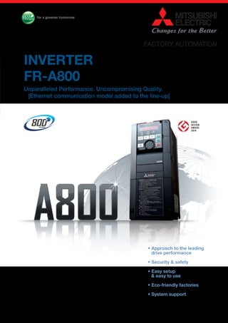 Release of options for the FR-A842 Serving as a High Power Factor Converter, New Product RELEASE, Inverters-FREQROL
