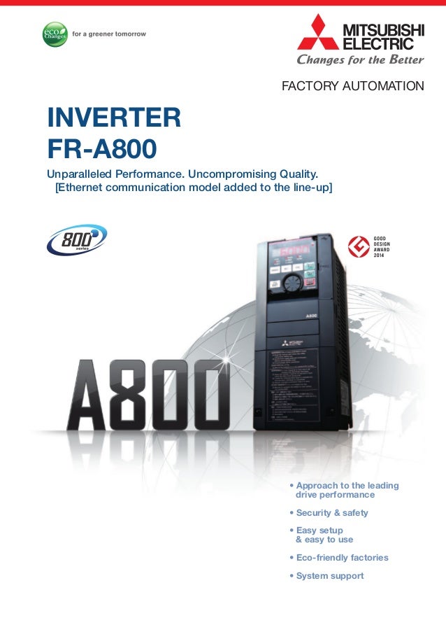 Fr D740 012sc Ec Mitsubishi Inverter Drive 3 Phase In 0 2 400hz Out 0 4 Kw 400 V Ac 1 2 A Fr D740 Ip20 Modbus Rs Components