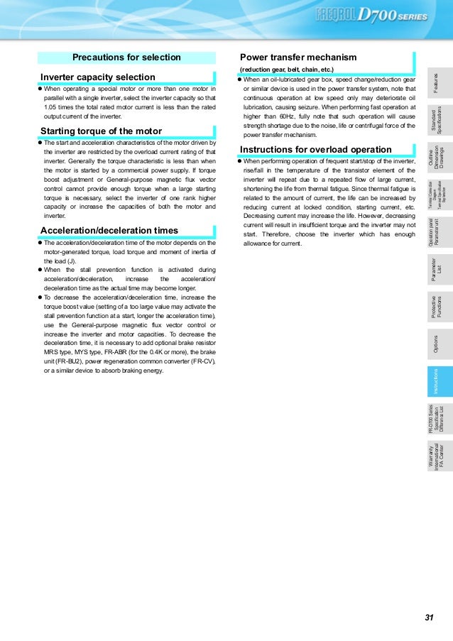 Mitsubishi inverter freqrol-d700 series dienhathe.vn