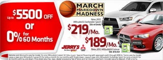 March Markdown Madness only at Jerry's!