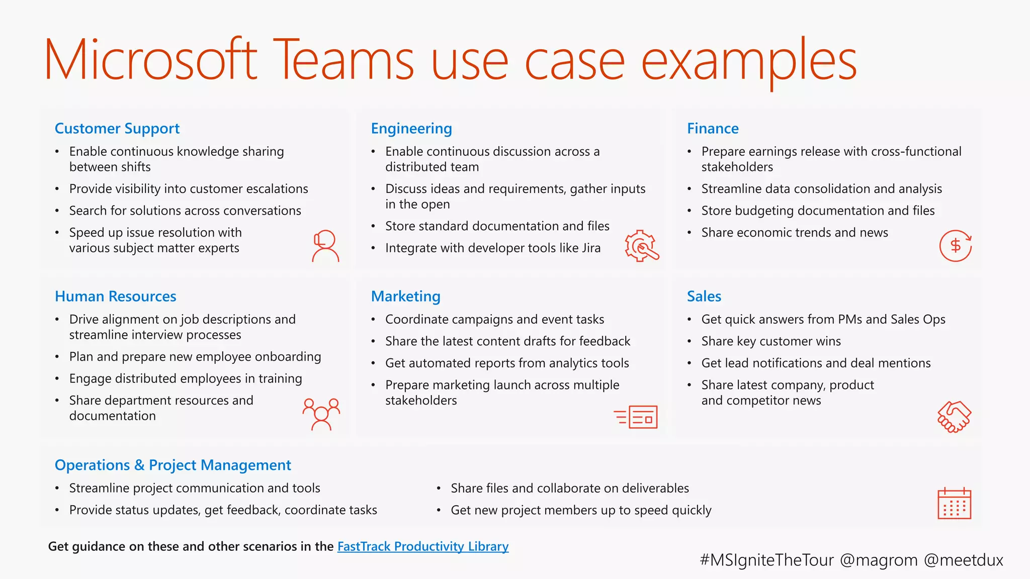Microsoft Teams use case examples
 