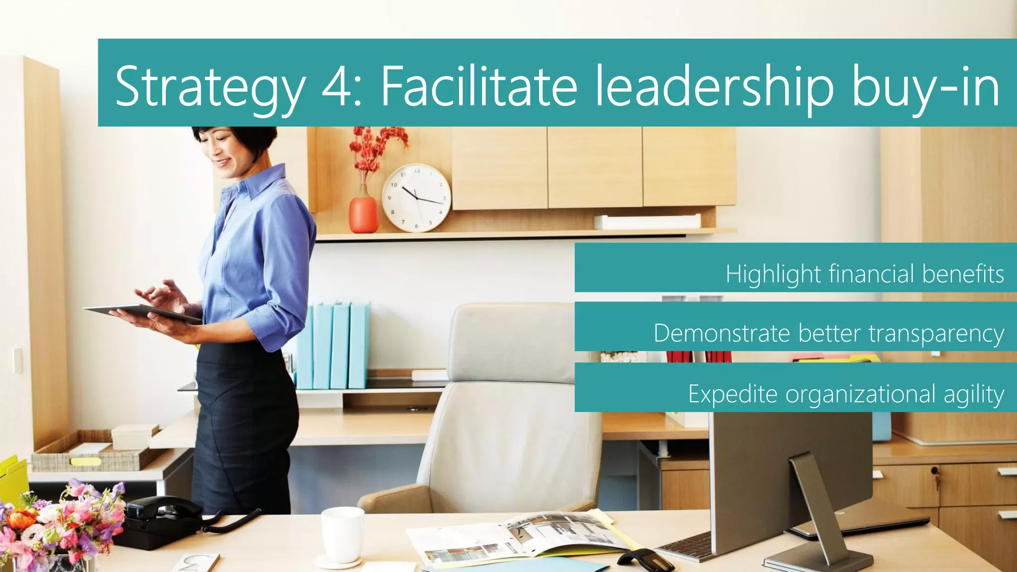 ©AvePoint, Inc. All rights reserved. Confidential and proprietary information of AvePoint, Inc.
Highlight financial benefits
Demonstrate better transparency
Expedite organizational agility
 