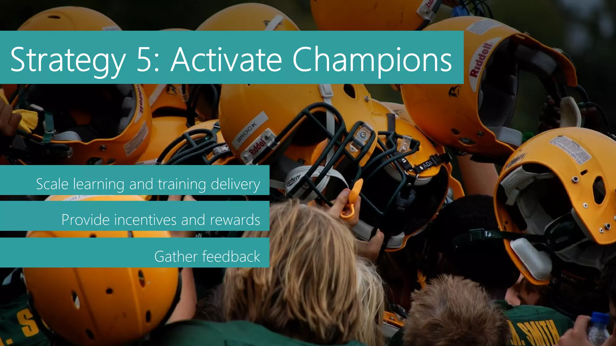 ©AvePoint, Inc. All rights reserved. Confidential and proprietary information of AvePoint, Inc.
Scale learning and training delivery
Provide incentives and rewards
Gather feedback
 