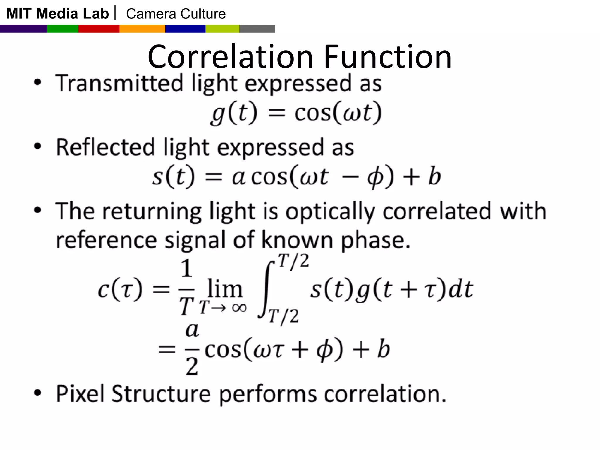 MIT Media Lab

Camera Culture

Correlation Function

 