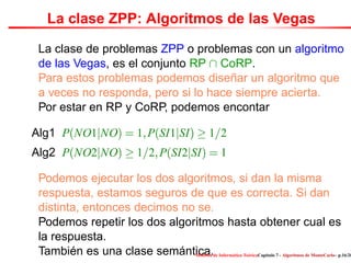 Algoritmo de Montecarlo PPT