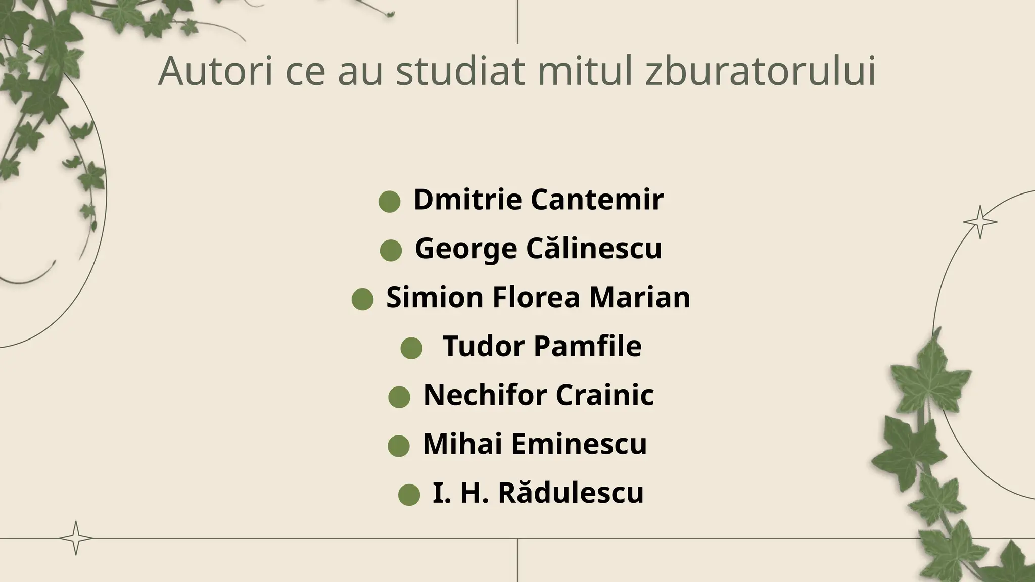 Mitul fundamental erotic - zburatorul.pptx