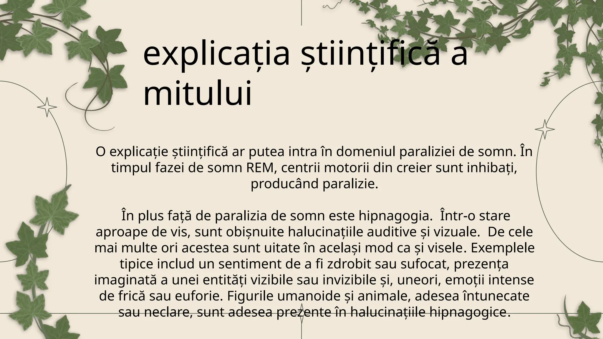 Mitul fundamental erotic - zburatorul.pptx