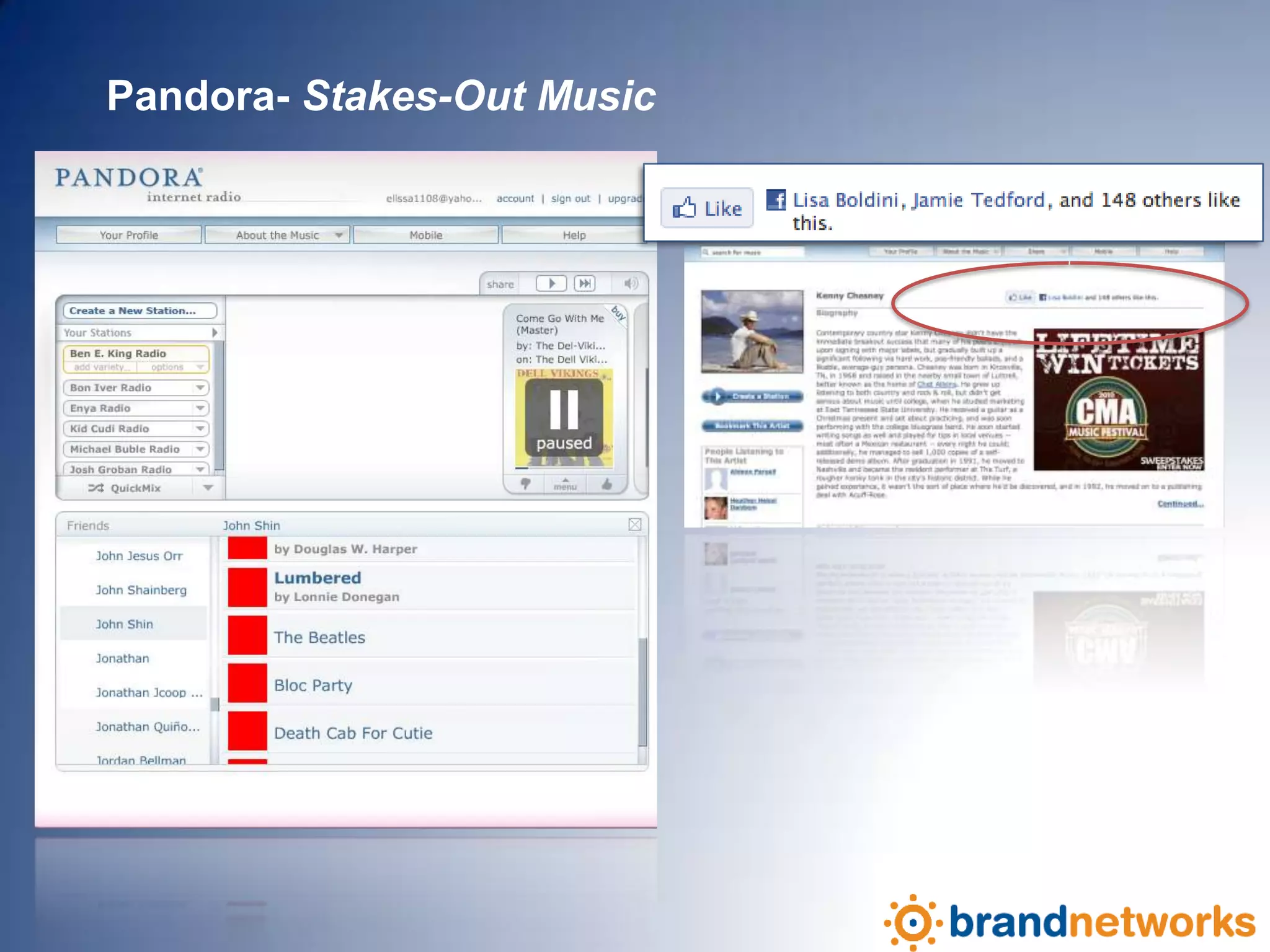 Pandora- Stakes-Out Music