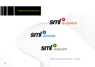 Variações das marcas dos produtos




                                         Marcas completas preferenciais - horizontal

38
 
