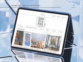 11
Simulação site - Manual de Identidade Visual
 