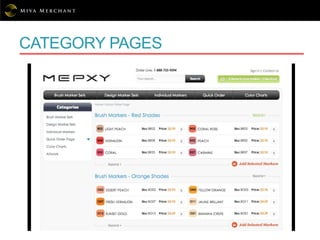 CATEGORY PAGES
 