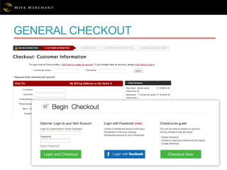 GENERAL CHECKOUT
 