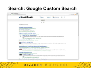 Search: Google Custom Search
 