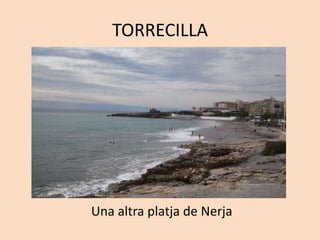 TORRECILLA




Una altra platja de Nerja
 