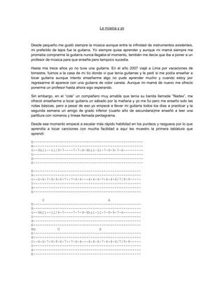 Mi vida hasta la universidad