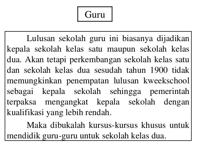 Sejarah Pendidikan Indonesia