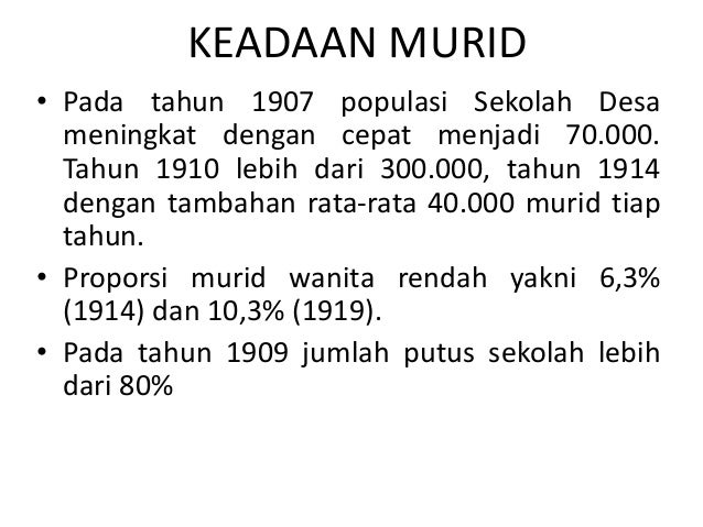 Sejarah Pendidikan Indonesia