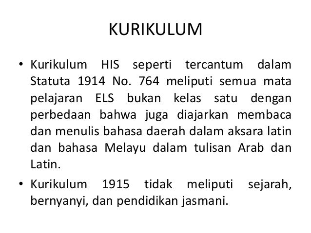 Sejarah Pendidikan Indonesia