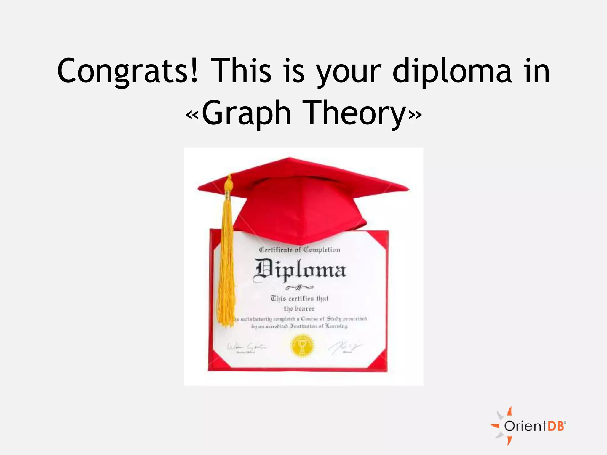 Congrats! This is your diploma in
«Graph Theory»
 