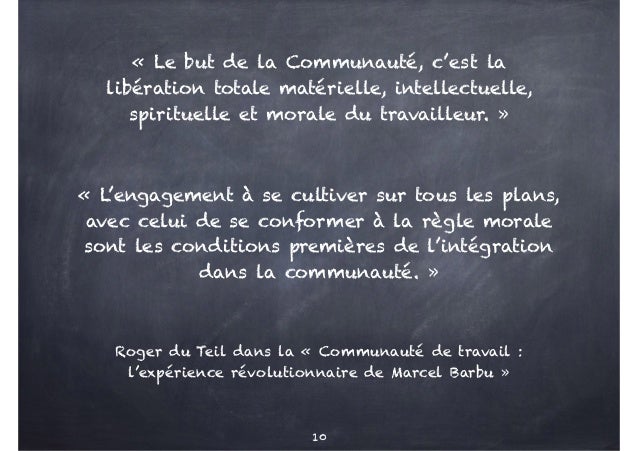 Communaute De Boimondau Une Experience D Autogestion Nee Dans Les A