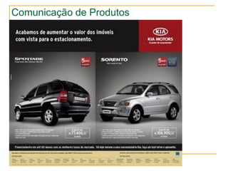 Comunicação de Produtos
 