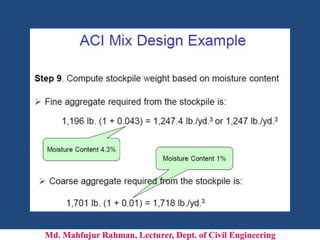 Md. Mahfujur Rahman, Lecturer, Dept. of Civil Engineering
 