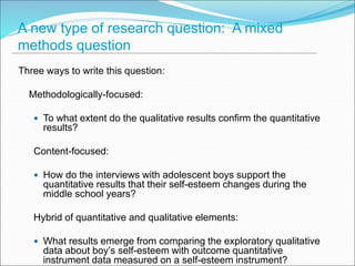 Mixed methods-research -design-and-procedures | PPT