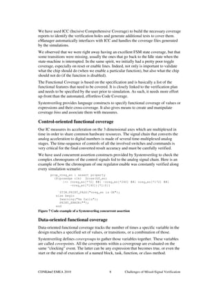 Mixed signal verification challenges | PDF