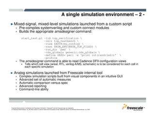 Mixed signal verification challenges - slides | PDF | Computer Software ...
