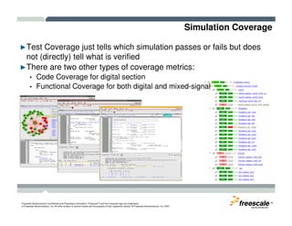 Mixed signal verification challenges - slides | PDF