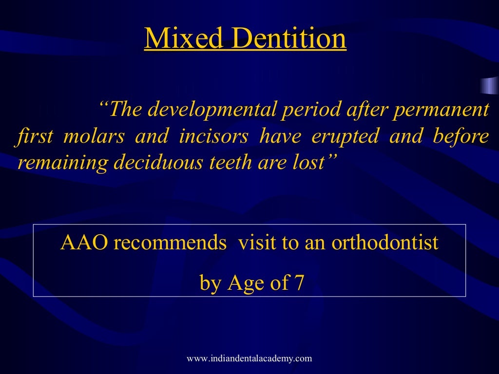 Mixed dentition ortho treatment /certified fixed orthodontic courses