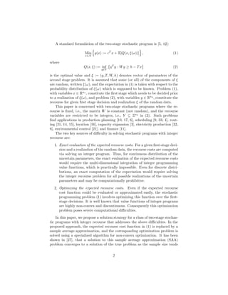 The Sample Average Approximation Method for Stochastic Programs with ...