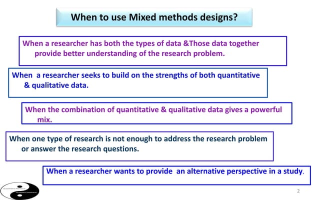 Mixed methods research in Education pptx | PPTX | Educational ...