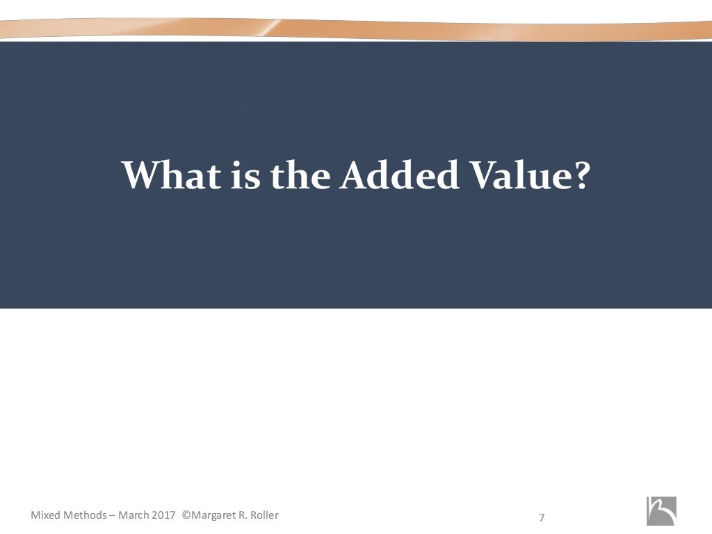 Mixed Methods Research