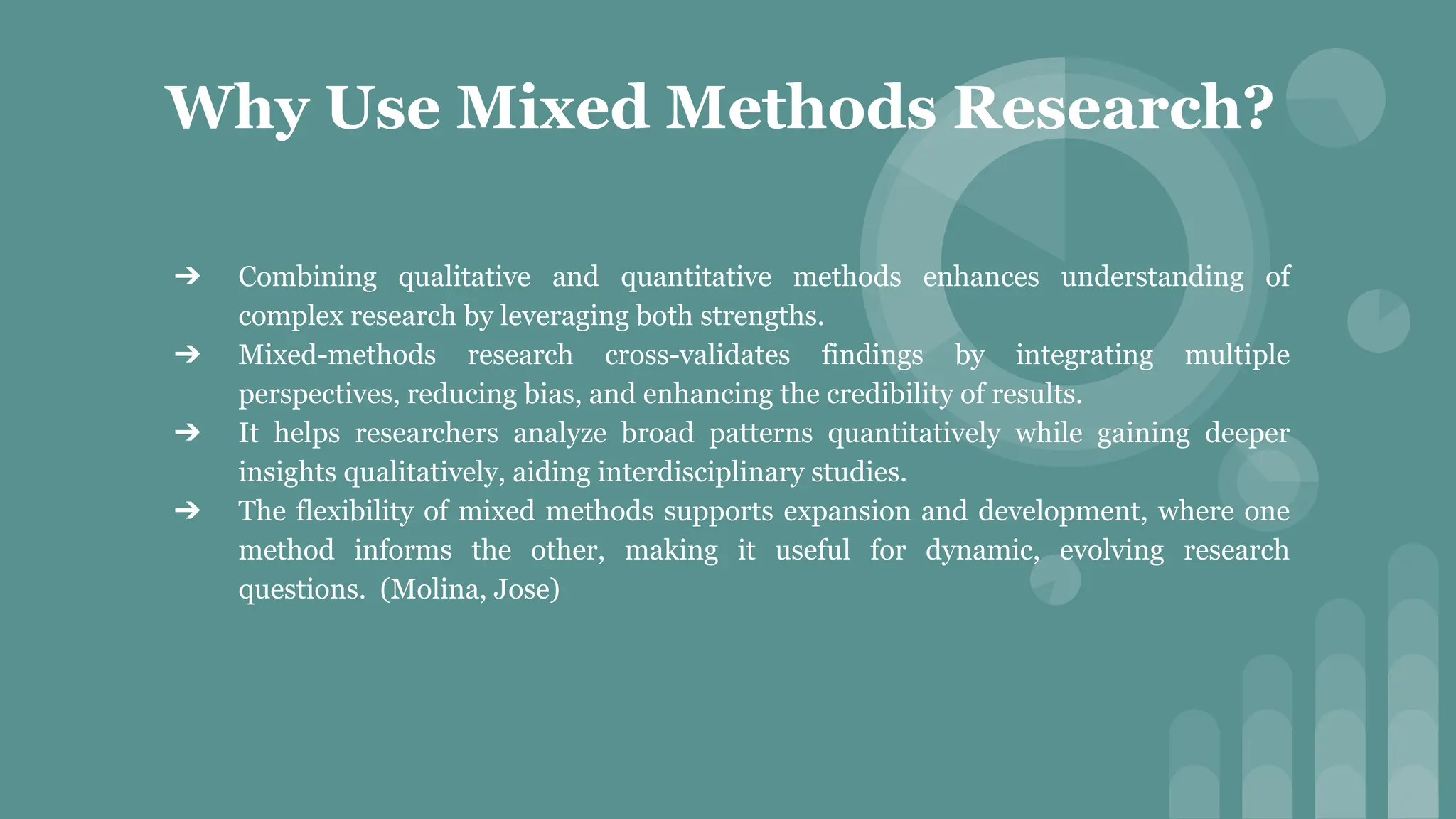 Mixed Methods Research: Combining Qualitative & Quantitative Approaches ...