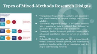 Mixed Methods Research: Combining Qualitative & Quantitative Approaches ...