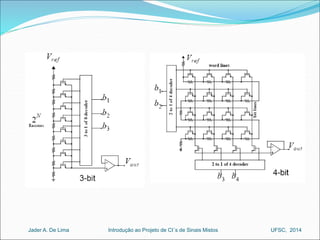 Introdução ao Jader A. De Lima Projeto de CI´s de Sinais Mistos UFSC, 2014 
 