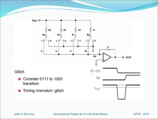Introdução ao Jader A. De Lima Projeto de CI´s de Sinais Mistos UFSC, 2014 
 
