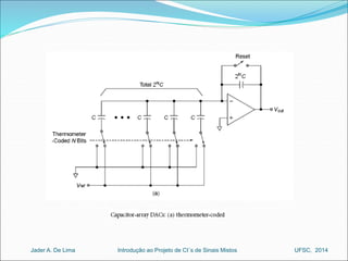Introdução ao Jader A. De Lima Projeto de CI´s de Sinais Mistos UFSC, 2014 
 