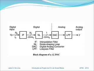 Introdução ao Jader A. De Lima Projeto de CI´s de Sinais Mistos UFSC, 2014 
 