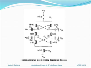 Introdução ao Jader A. De Lima Projeto de CI´s de Sinais Mistos UFSC, 2014 
 