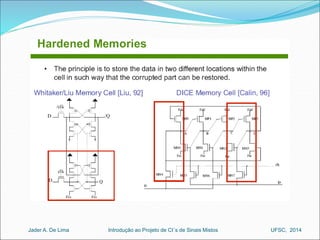 Introdução ao Jader A. De Lima Projeto de CI´s de Sinais Mistos UFSC, 2014 
 