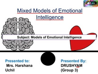 Mixed models ppt | PPTX