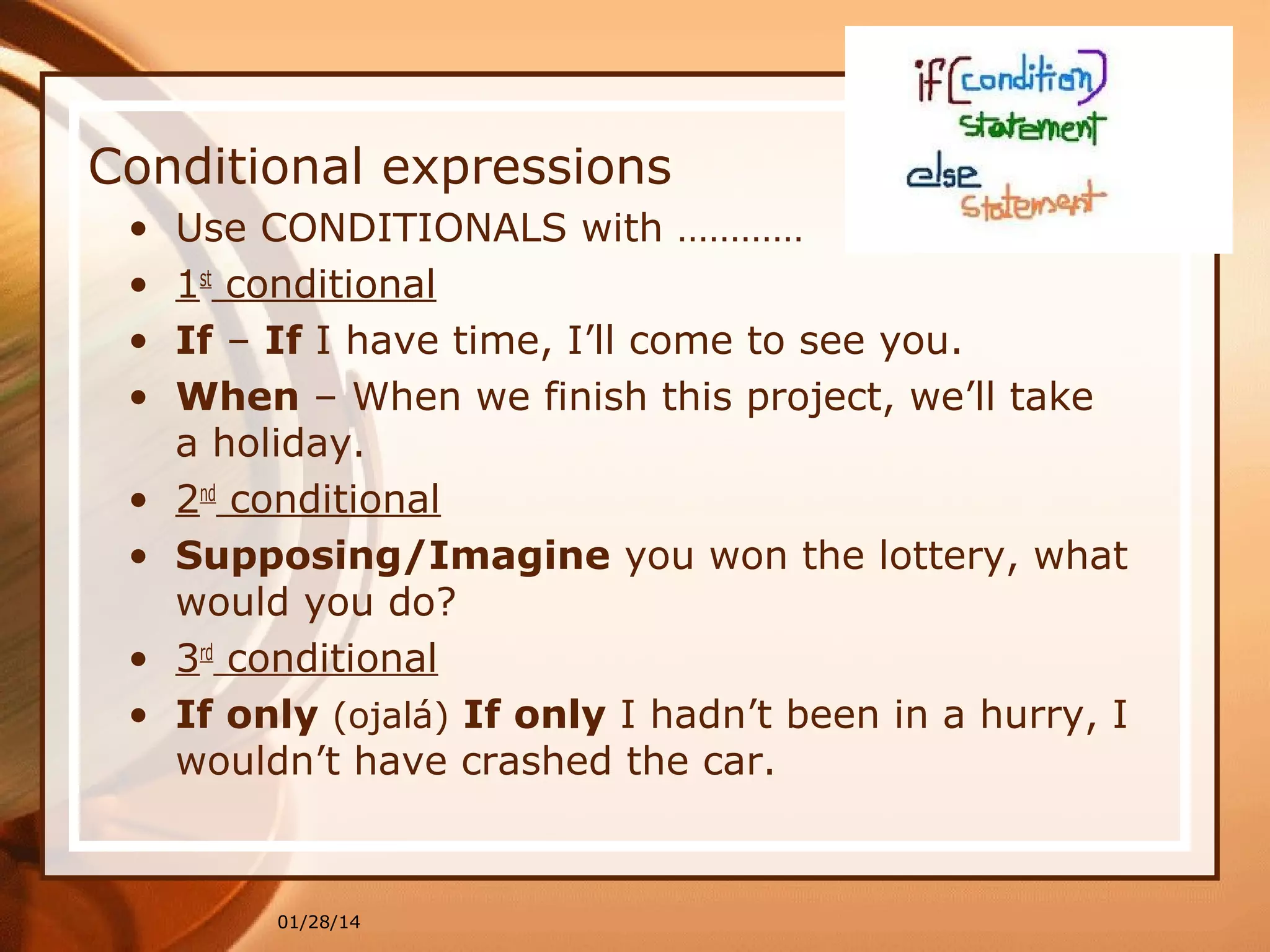 Mixed tenses | PPT