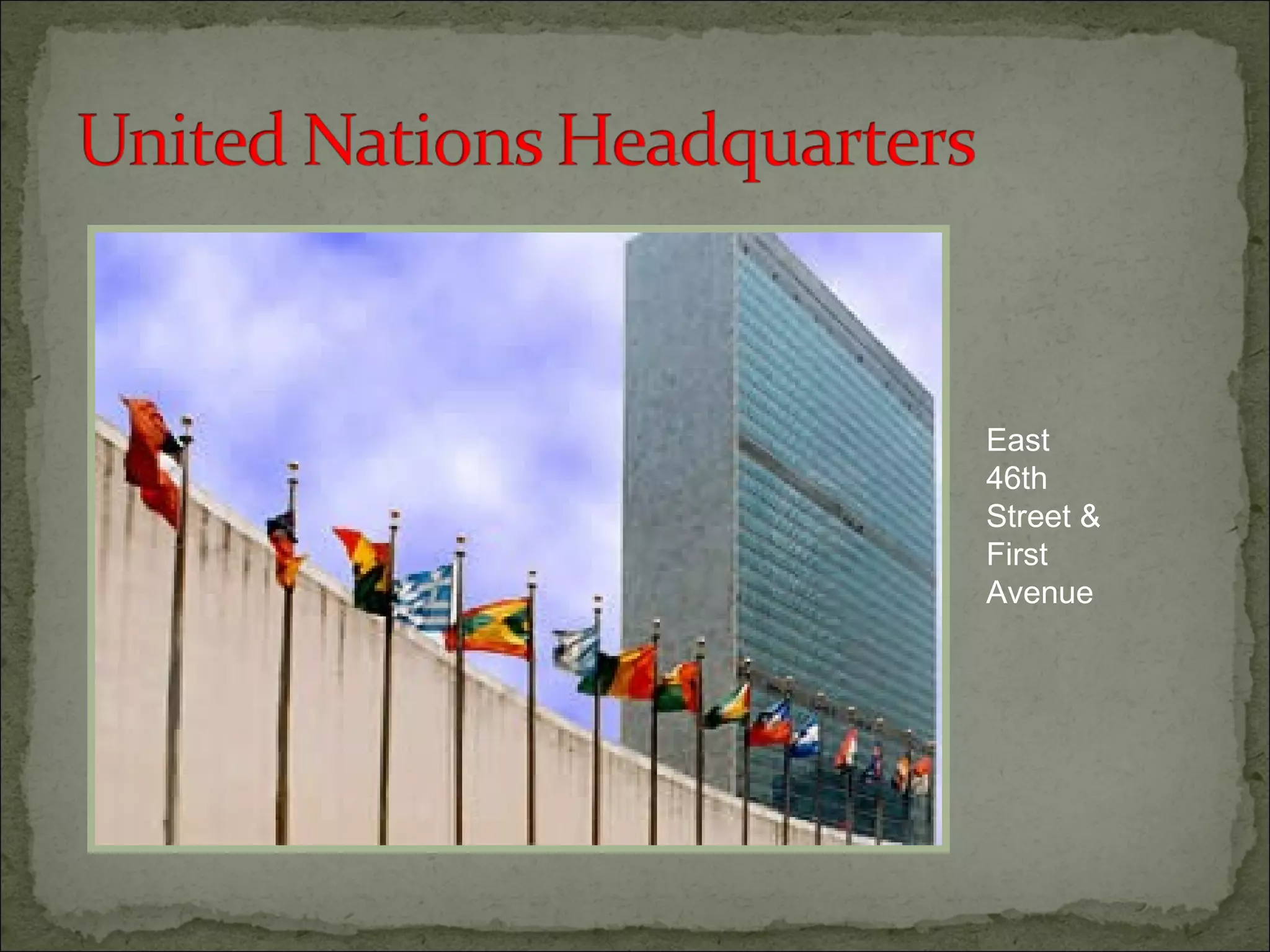 East 46th Street & First Avenue