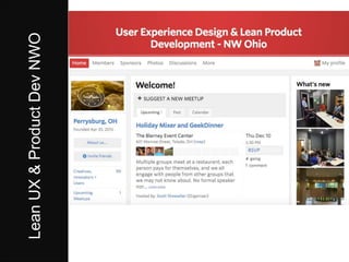 LeanUX&ProductDevNWO
