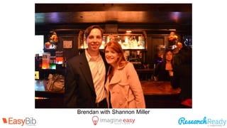 Brendan with Shannon Miller

 