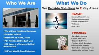 AdvoCare Mixer powerpoint