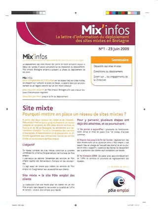 Mixinfos 1 du 23 Juin 2009