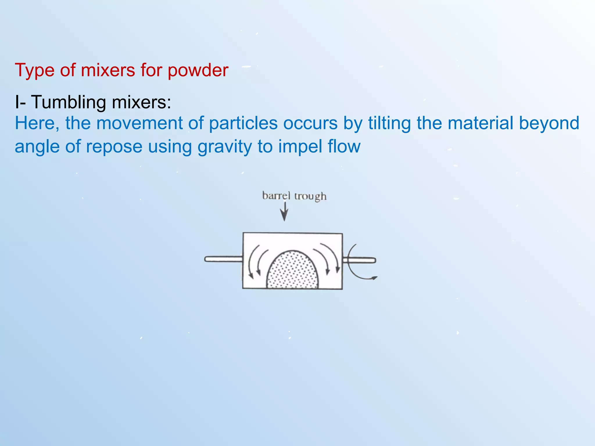 Pharmaceutical Engineering: Mixing | PPT